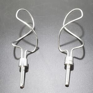 Vtg Sunbeam Mixmaster Model 1-7A 12 Speed 2 Dough Hook Replacement Parts